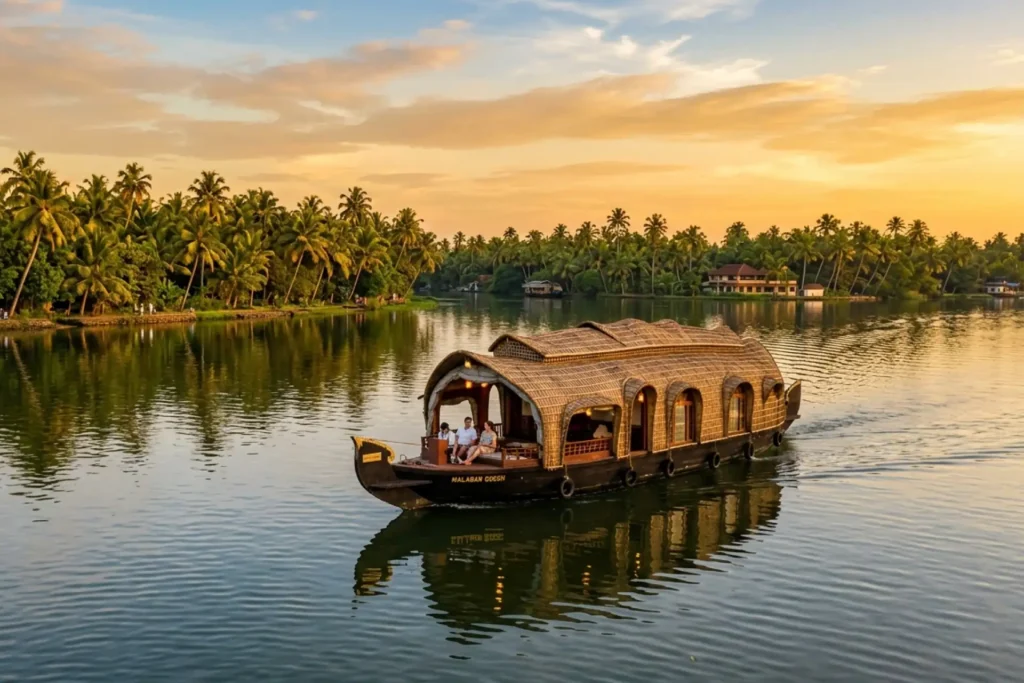 Houseboats in Alappuzha