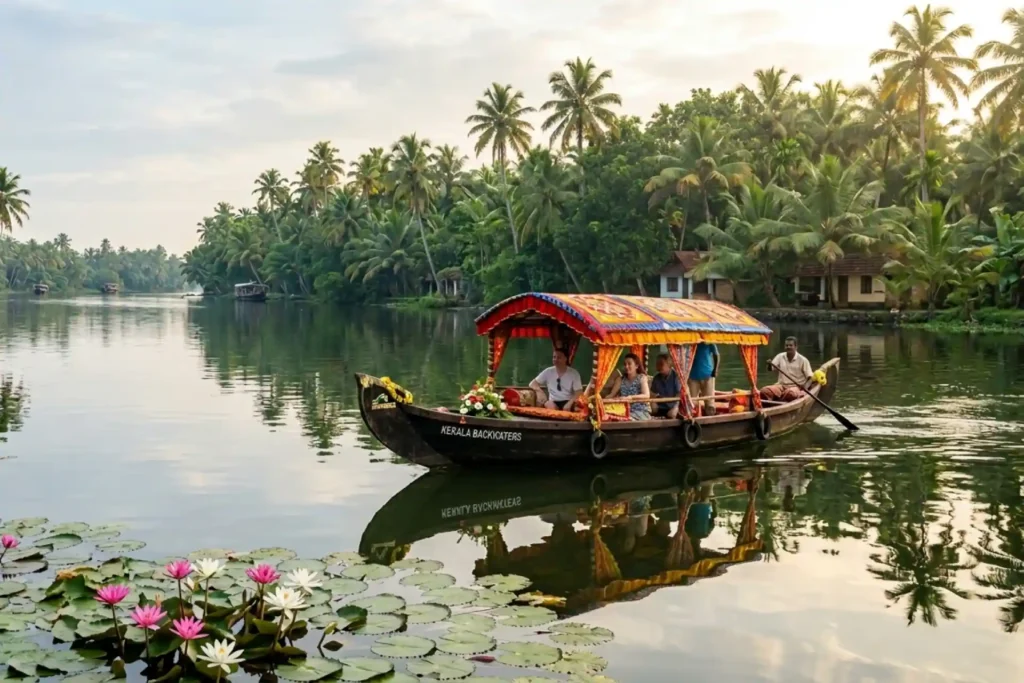 Shikara Boats in Alppuzha